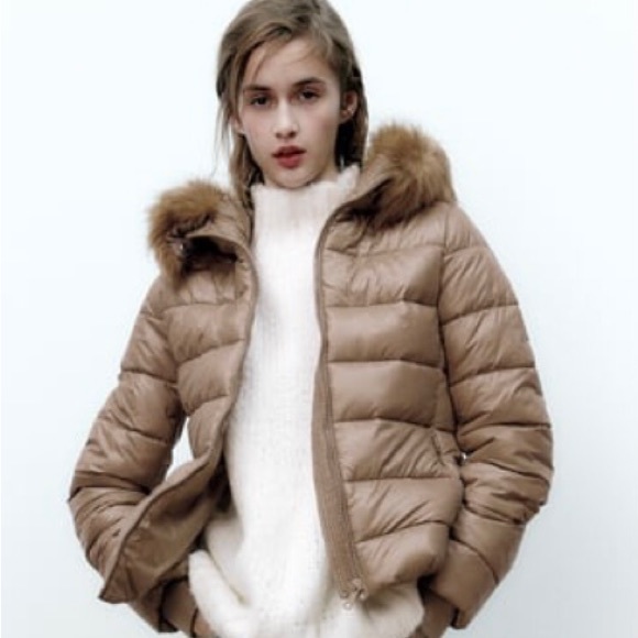 Zara Water and Wind Protection Puffer Size Medium